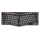 Klawiatura Keychron K15 Max A1 Ultra silm Low Profile Gateron Red Ergonomic K15M-A1